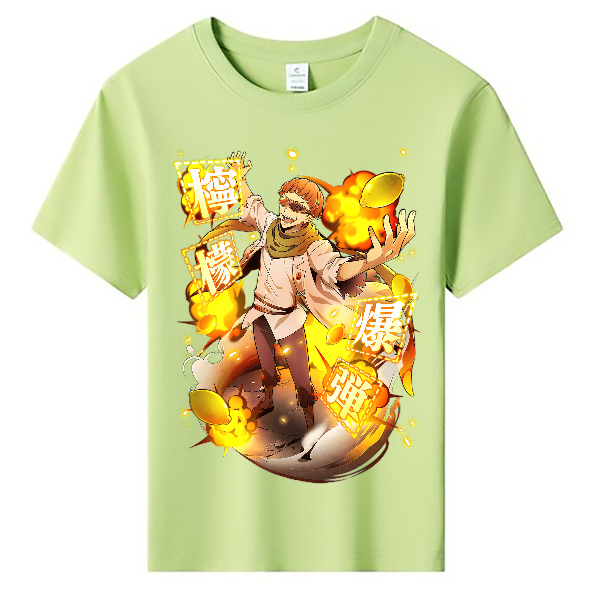 （画像用） 文豪ストレイドッグス Bungo Stray Dogs 綿100％キッズTシャツ（フロントプリント）